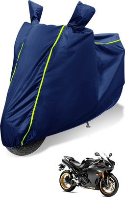 Auto Hub Waterproof Two Wheeler Cover for Yamaha(R15 s, Blue)