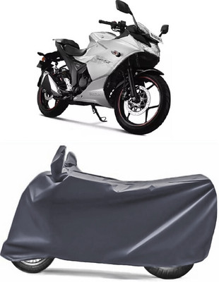AUCTIMO Two Wheeler Cover for Suzuki(Gixxer SF, Multicolor)
