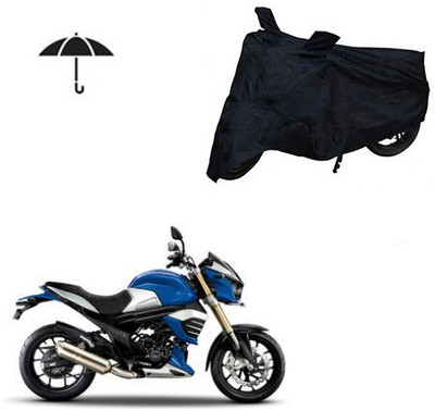 MMSSTAR Waterproof Two Wheeler Cover for Mahindra(MOJO XT 300, Black)