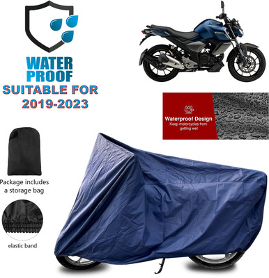 PAGORA Waterproof Two Wheeler Cover for Yamaha(FZ-Fi Version 3.0, Blue)