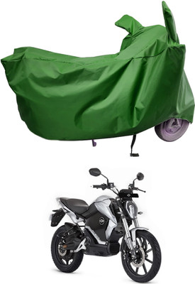 Amexride Two Wheeler Cover for Revolt(RV 300, Maroon)