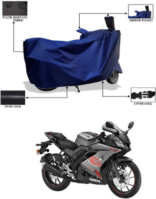 CODOKI Waterproof Two Wheeler Cover for Yamaha(YZF-R15 V3 BS6, Blue)