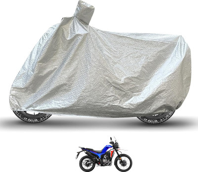 Caronix Waterproof Two Wheeler Cover for Hero(Xpulse 200T, Silver)