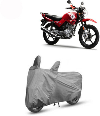DeepShakshi AUTOMOTIVE Waterproof Two Wheeler Cover for Yamaha(YBR 125, Grey)