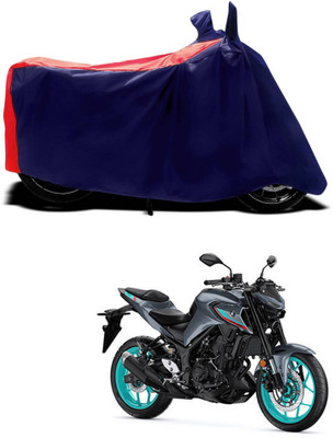 CODOKI Waterproof Two Wheeler Cover for Yamaha(MT-03, Red)