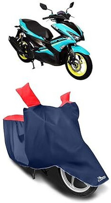 B R Enterprisez Waterproof Two Wheeler Cover for Yamaha(Aerox 155 Maxi, Blue, Red)