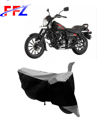FFZ Waterproof Two Wheeler Cover for Bajaj(Avenger, Black, Grey)