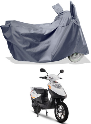 Amexride Two Wheeler Cover for Hero Electric(Electric Flash BS6, Grey)