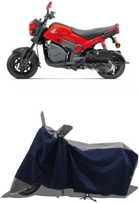 SUGASHRI Waterproof Two Wheeler Cover for Indian(NV, Grey, Blue)