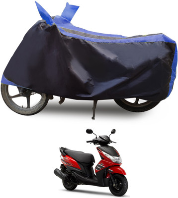 Euro Care Waterproof Two Wheeler Cover for Yamaha(Ray Z, Blue)