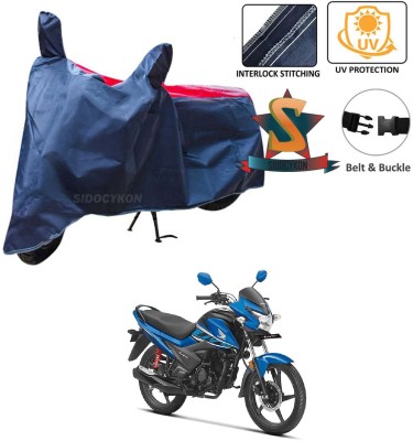 SIDOCYKON Two Wheeler Cover for Universal For Bike(Livo, Blue, Red)