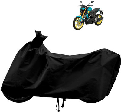 Horseyaart Waterproof Two Wheeler Cover for Yamaha(MT 15 New, Black)
