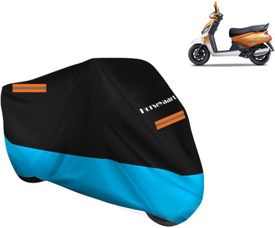 Horseyaart Waterproof Two Wheeler Cover for Mahindra(Gusto Electric BS6, Blue)