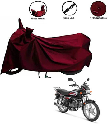 DeepShakshi AUTOMOTIVE Waterproof Two Wheeler Cover for Yamaha(RayZR 125 BS6, Maroon)