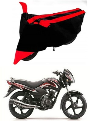 AutoGalaxy Waterproof Two Wheeler Cover for TVS(Sport KS, Red, Black)