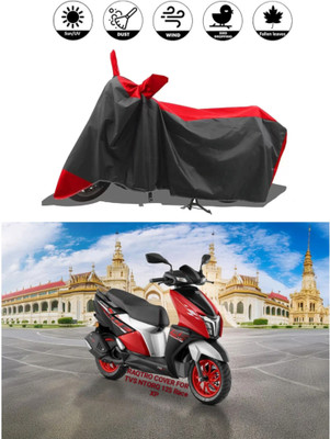 MMSSTAR Waterproof Two Wheeler Cover for TVS(NTORQ, Red, Black)