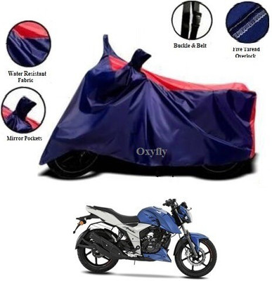 AutoRash Two Wheeler Cover for TVS(Apache RTR 160, Blue, Red, Black)