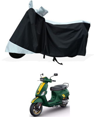Tricway Two Wheeler Cover for Piaggio(Vespa SXL 150, White)