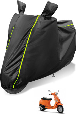 Auto Hub Waterproof Two Wheeler Cover for Vespa(Vespa SXL, Black)