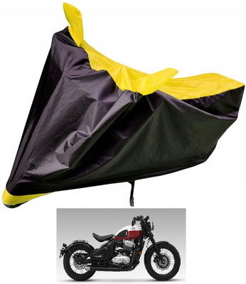 Auto Hub Two Wheeler Cover for JAWA(42, Yellow)