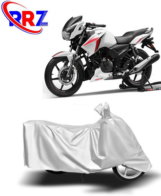 RRZ Waterproof Two Wheeler Cover for TVS(Apache RTR 160, White)
