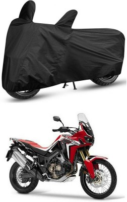 Genipap Two Wheeler Cover for Honda(CRF1000L Africa Twin, Black)