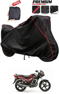 DeepShakshi AUTOMOTIVE Two Wheeler Cover for TVS(Star City, Black)
