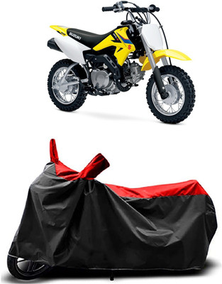 MMSSTAR Waterproof Two Wheeler Cover for Suzuki(DR-Z50 BS6, Red)