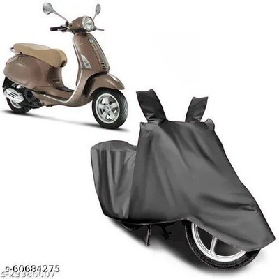 gurukul mart Waterproof Two Wheeler Cover for Hero(Activa 6G, Black)