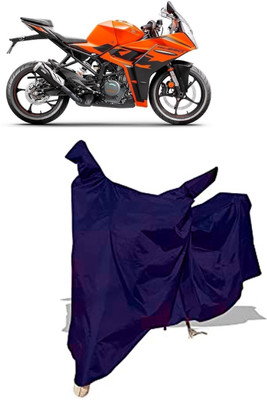 Amexride Two Wheeler Cover for KTM(RC 390, Blue)