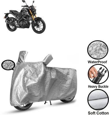 CODOKI Waterproof Two Wheeler Cover for Yamaha(MT 15 New BS6, Silver)