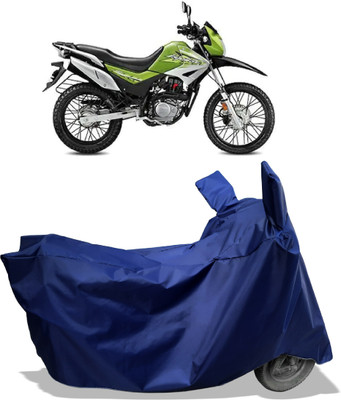 Amexride Two Wheeler Cover for Hero(Impulse, Blue)