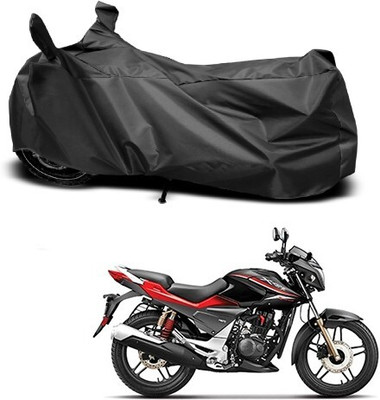 MMSSTAR Waterproof Two Wheeler Cover for Hero(CBZ Extreme, Black)