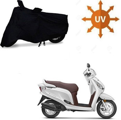 MMSSTAR Waterproof Two Wheeler Cover for Hero(CD deluxe, Black)