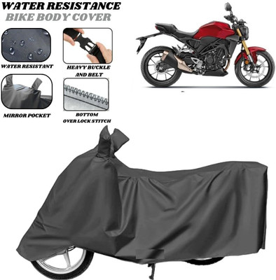 SRP PRODUCT Waterproof Two Wheeler Cover for Honda(CB300R, Grey)