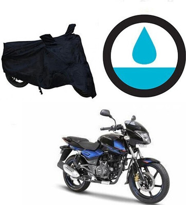 DeepShakshi AUTOMOTIVE Waterproof Two Wheeler Cover for Bajaj(Pulsar 150 DTS-i, Black)