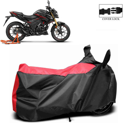 ma collections Waterproof Two Wheeler Cover for Honda(Hornet 2.0, Red)