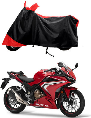 GROFATIK Two Wheeler Cover for Honda(CBR500R, Red)