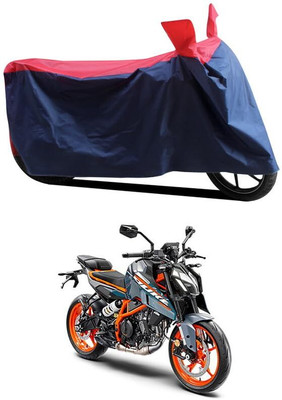 KEDIT Two Wheeler Cover for KTM(390 Duke, Red, Blue)