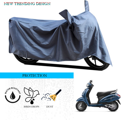 SnehaSales Waterproof Two Wheeler Cover for Honda(Activa 3G, Grey)