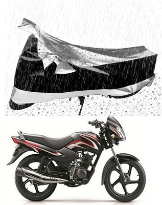 MMSSTAR Waterproof Two Wheeler Cover for TVS(Sport KS, Silver, Black)