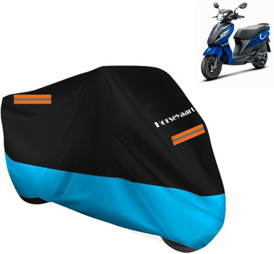 Horseyaart Waterproof Two Wheeler Cover for Suzuki(Hayate EP, Blue)