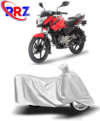 RRZ Waterproof Two Wheeler Cover for Bajaj(Pulsar 135 LS DTS-i, White)