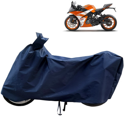 Horseyaart Waterproof Two Wheeler Cover for KTM(RC125, Blue)