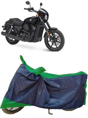 AutoFave Two Wheeler Cover for Harley Davidson(Street 750, Multicolor)
