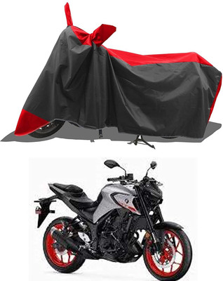 KEDIT Two Wheeler Cover for Yamaha(MT 03, Red)
