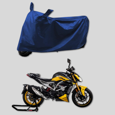 AviYEstore Two Wheeler Cover for TVS(Apache RTR 310, Blue)