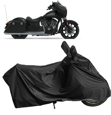 DIGGU Two Wheeler Cover for Indian(Chief Dark Horse, Black)