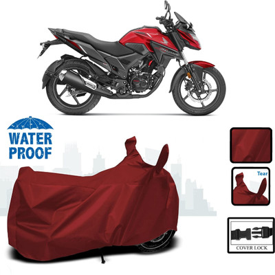 WMIZEXA Waterproof Two Wheeler Cover for Honda(Maroon)