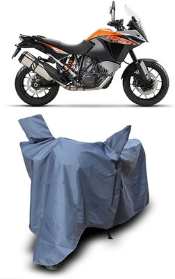 MADAFIYA Waterproof Two Wheeler Cover for KTM(125 Duke, Grey)